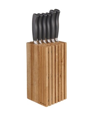 Bloc vertical pentru cutite, din lemn de stejar - ZASSENHAUS